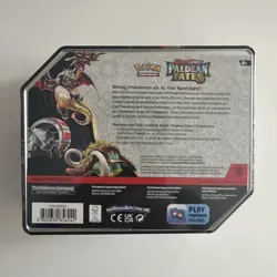 Pokemon Paldean Fates Tin - Charizard eX - Sealed Tin (5 Packs + Promo) - Image 2