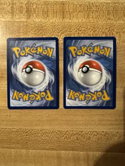 Pokemon 151 Bulbasaur IR 166/165 and Ivysaur IR 167/165 Near Mint Holos - Image 2