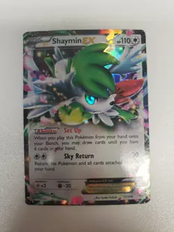 Pokemon Shaymin EX XY - Roaring Skies Ultra Rare 77/108 DMG - Image 1