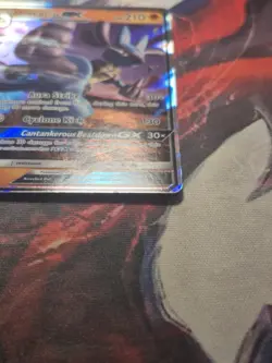 Lucario GX SM100 Pokemon TCG Sun & Moon: Black Star Promo LP - Image 4