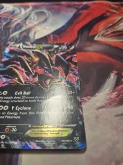 Yveltal EX Ultra Rare XY Base Set 79/146 MP/HP Pokemon TCG - Image 2