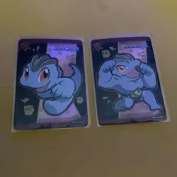 PokeBaby Pokemon Fan Art Set #R Machop And Machoke - Image 1