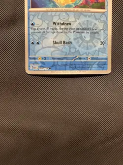 Pokemon TCG Squirtle 007/165 (Reverse Cosmos Holo) (Costco Exclusive) Near Mint - Image 4