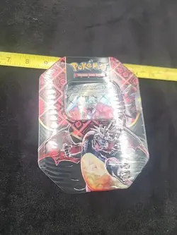 Pokemon TCG Scarlet & Violet Paldean Fates Charizard ex 4 Pack Tin - New Sealed - Image 5