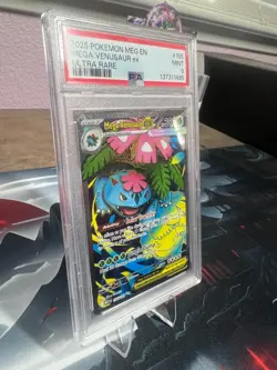2025 Pokemon Meg En-Mega Evolution #155 Mega Venusaur Ex Ultra Rare PSA 9 - Image 4