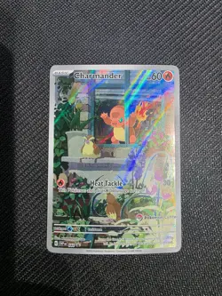 Pokemon Center Charmander 44 Obsidian Flames ETB Promo Nm - Image 1