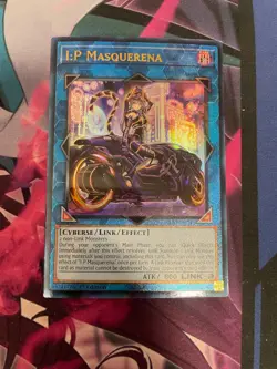YUGIOH - I:P MASQUERENA - PUR - RA02 - NM - 1ST ED - Image 1