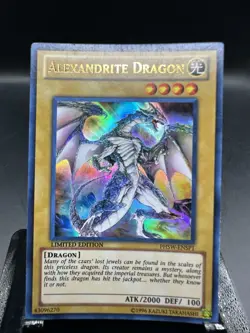 YuGiOh Alexandrite Dragon PHSW-ENSP1 Limited Edition Ultra Rare Mp - Image 1