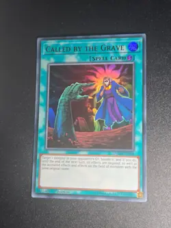 YUGIOH CALLED BY THE GRAVE ULTRA RARE DUDE-EN044 1ST EDITION - Image 1