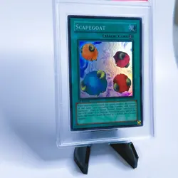 Yugioh! 2002 Scapegoat 1st Edition PSA 10 | Starter Deck Joey SDJ-041 (POP 39) - Image 3