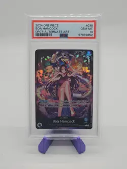 2024 ONE PIECE OP07-038 500 YEARS IN THE FUTURE ALTERNATE ART BOA HANCOCK PSA 10 - Image 1