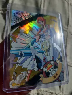 One Piece Trading Card TCG - SR Card Rank SR03 Holo Foil Nami - Image 3