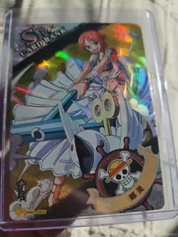 One Piece Trading Card TCG - SR Card Rank SR03 Holo Foil Nami - Image 4