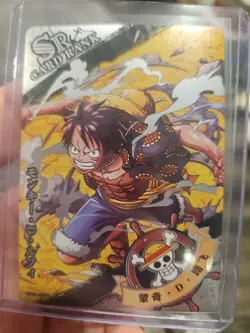 One Piece Holo Foil OPO1-SR01 Collector Trading Card Monkey D. Luffy - Image 4