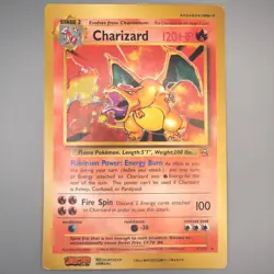 Pokemon Card Charizard 4/102 Corocoro Promo JUMBO VG English Japan JB149 - Image 1