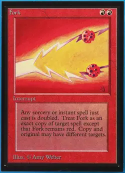 Fork Collectors' Edition - International NM Red Rare CARD (512542) ABUGames - Image 1