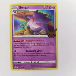 Pokemon Card Gengar Trick Or Trade Holo Rare 066/196 Near Mint - Image 1