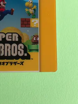New Super Mario Bros Nintendo DS Wafer history card Nintendo BANDAI Japanese - Image 5