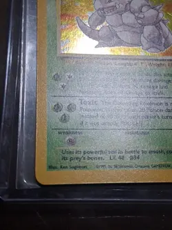 Nidoking 011/102 Base Set Holo Rare Pokemon TCG Card - Image 4