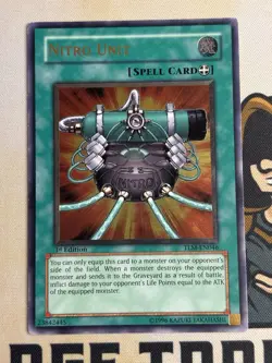 TLM-EN046 Nitro Unit 1st Edition Ultimate Rare YuGiOh! NM - Image 2