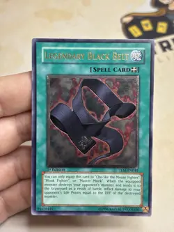 TLM-EN045 Legendary Black Belt 1st Edition Ultimate Rare YuGiOh! NM - Image 2