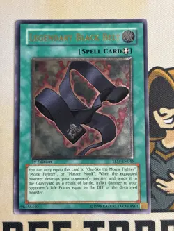 TLM-EN045 Legendary Black Belt 1st Edition Ultimate Rare YuGiOh! NM - Image 3