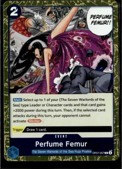 Perfume Femur OP07-057 Rare 500 Years in the Future One Piece Foil Near Mint - Image 1