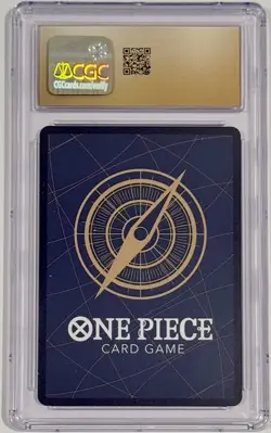 2025 One Piece Nami OP09-070 Alternate Art CGC 10 Pristine Japanese Premium Best - Image 2