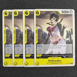 4X Shakuyaku | OP14-107 NM | UC | One Piece TCG Playset - Image 1