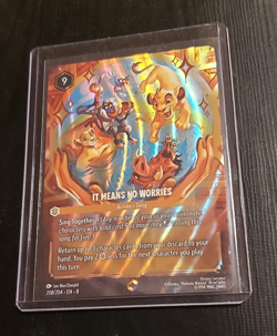 TCG Disney Lorcana It Means No Worries 208/204 Enchanted Holo/Foil English EN 8 - Image 1