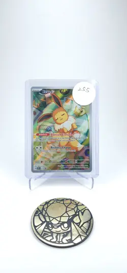 Eevee SVP 173 Black Star Promo Prismatic Evolutions ETB Pokemon Card Holo ENG - Image 3