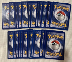 Pokemon Complete Fossil Unlimited Unc/Com Set 32 Cards NM/LP - Image 2