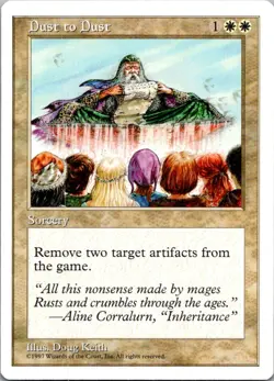 1997 Fifth Edition J Dust to Dust Core/Uncommon #29 - Image 1