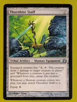 Thornbite Staff x1 Morningtide 1x Magic the Gathering MTG - Image 1