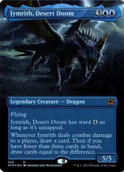 Iymrtith, Desert Doom NM/M* FOIL BORDERLESS Adventures In Forgotten -UnltdCards - Image 1