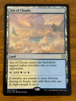 Sea of Clouds - Baldur's Gate - MTG - 360/361 - Image 1