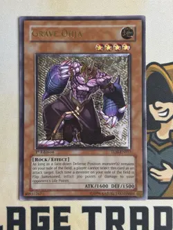 TLM-EN017 Grave Ohja 1st Edition Ultimate Rare YuGiOh! NM EURO Print - Image 3