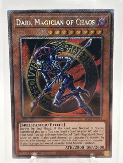 Yugioh! Dark Magician of Chaos - RA03-EN134 - Platinum Secret Rare - 1st Edition - Image 2