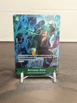 Roronoa Zoro Alternate Art PRB02-006 R* One Piece Premium Booster Best Vol 2 NM - Image 1