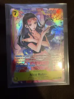 Nico Robin EB03-055 SR Alt Art Heroines Edition ENGLISH One Piece 🔥 - Image 1