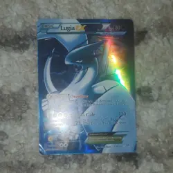 Pokemon Lugia EX Ultra Rare Plasma Storm Holo Full Art 134/135 Dragon Card - Image 1
