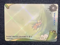 Naruto Kayou English Series 1 Card - Enter: Naruto Uzamaki! - NRSA01-R-005L1 - Image 1