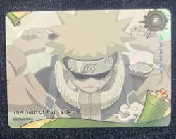 Naruto Kayou English Series 1 Card - The Oath Of Pain - NRSA01-R-022L1 - Image 1