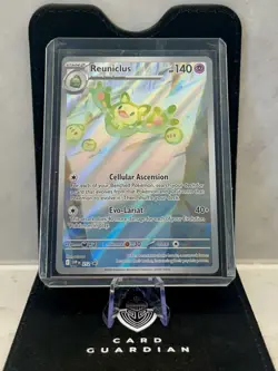 Pokemon TCG Black Bolt Reuniclus Illustration Rare Card Promo 212 - Image 1
