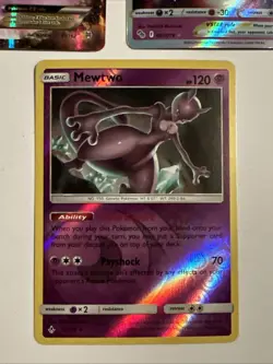Pokemon MEWTWO 3 Card Lot ~ Reverse Holo EX VStar - Image 2