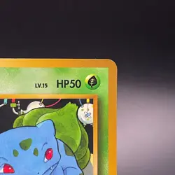 Bulbasaur No. 001 Vending Series 1 Glossy Vintage Pokemon Card Japanese 1998- MP - Image 5