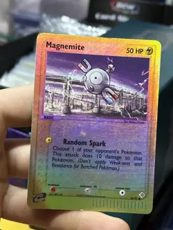 Magnemite 62/97 EX Dragon 2003 Reverse Holo e-Series Pokemon Card TCG - Image 4