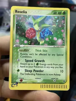 Roselia 9/97 EX Dragon 2003 Rare Holo e-Series Pokemon Card TCG - Image 3