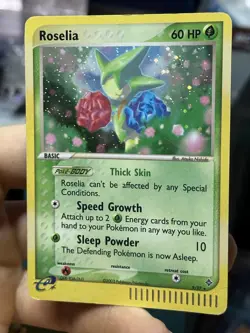 Roselia 9/97 EX Dragon 2003 Rare Holo e-Series Pokemon Card TCG - Image 4