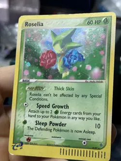 Roselia 9/97 EX Dragon 2003 Rare Holo e-Series Pokemon Card TCG - Image 5